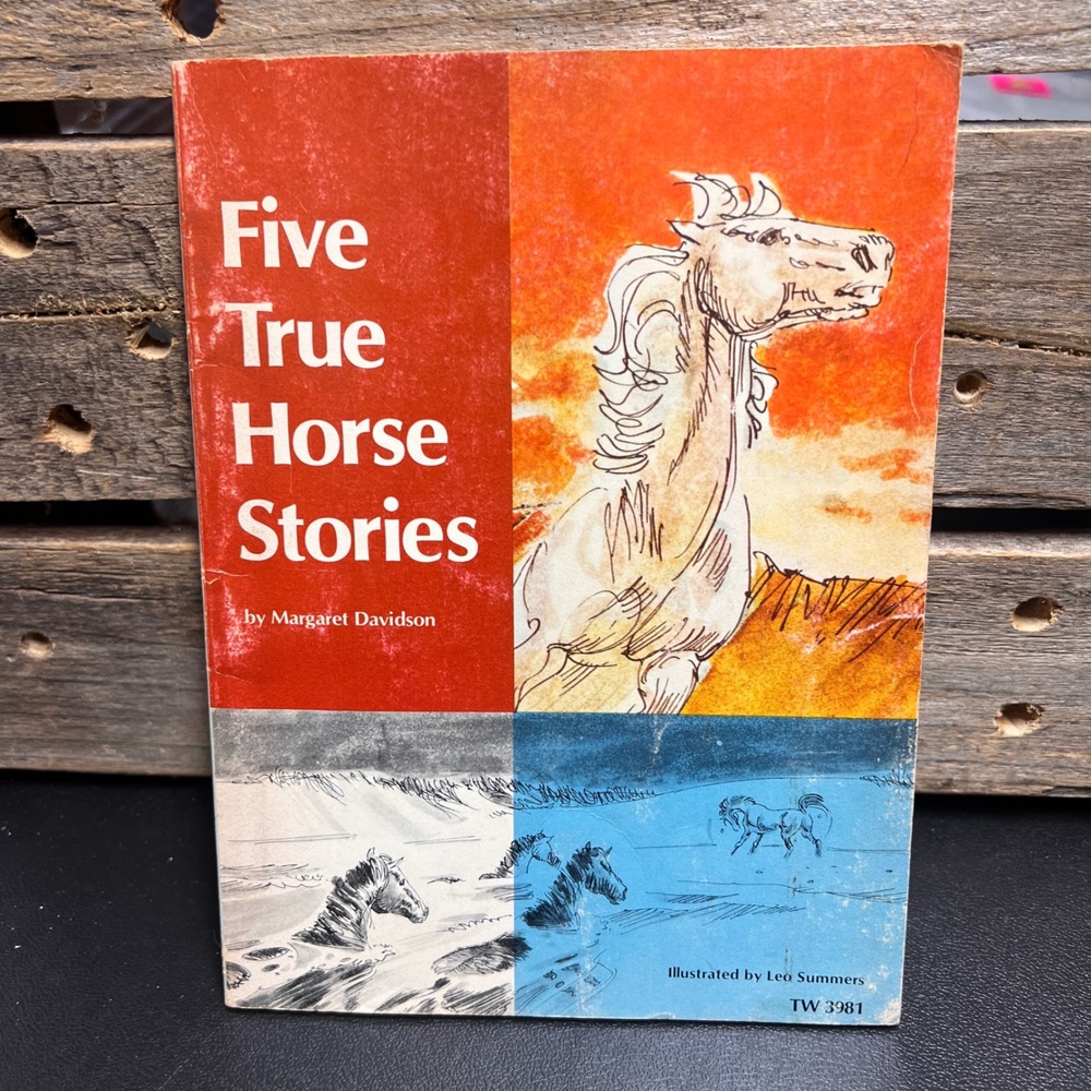 Five True Horse Stories Margaret Davidson Leo Summers Scholastic 1979 TW 3981